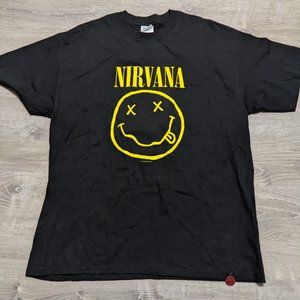 Nirvana "Smile" T-shirt NWT Vintage